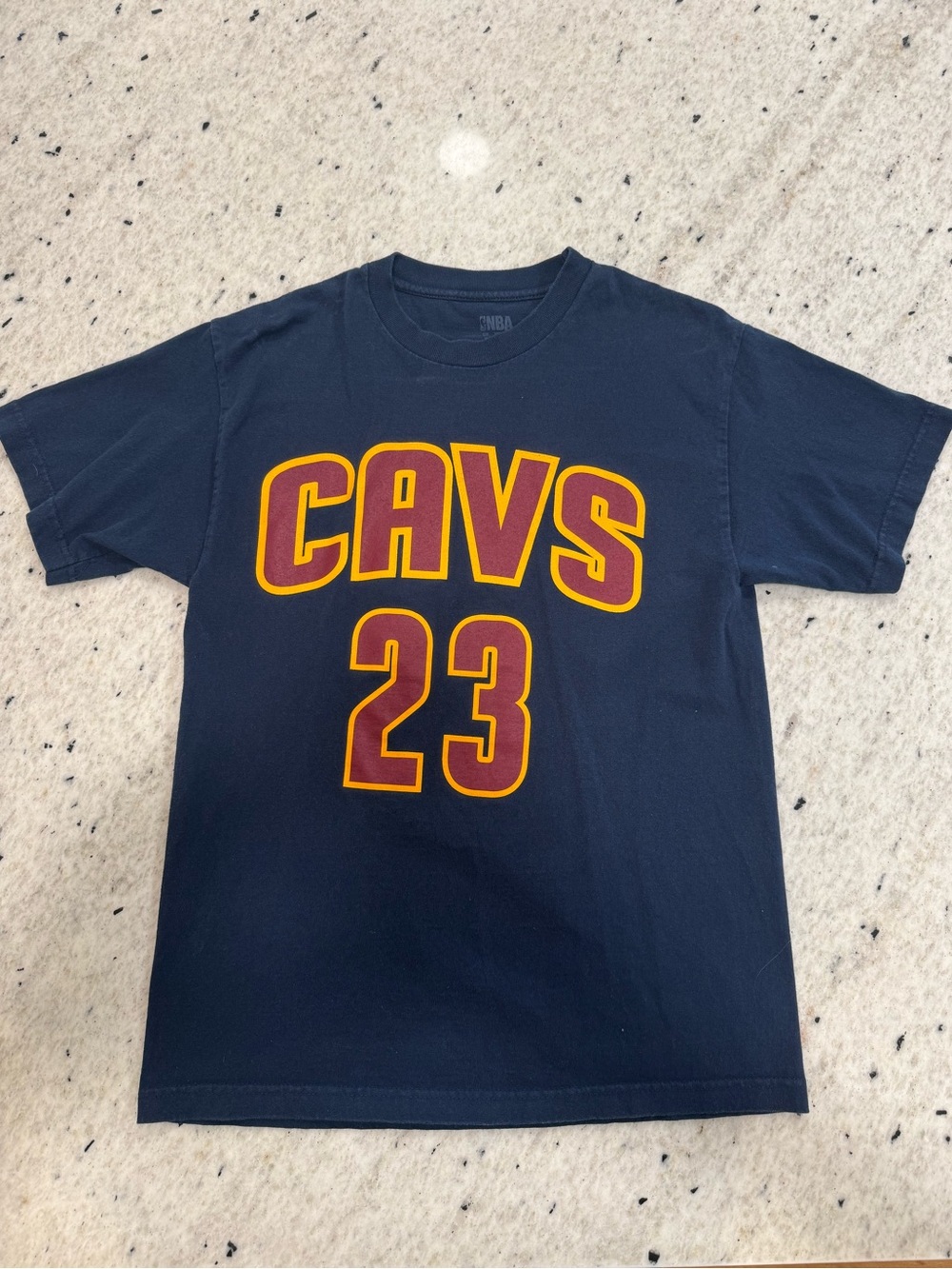 NBA Black Graphic Logo Tee